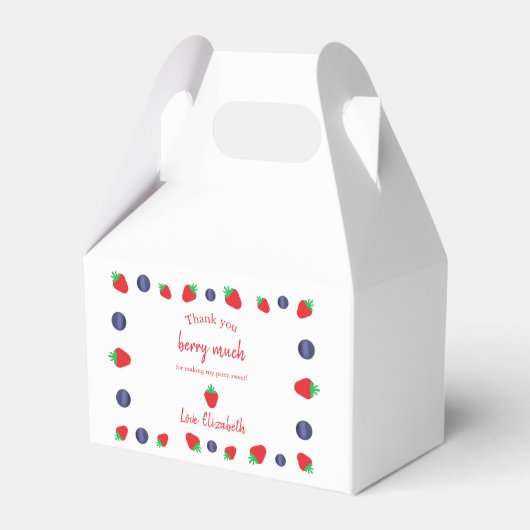 Vielen Dank, Berry, vielen Dank Geschenkschachtel (Vorderseite)