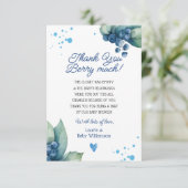 Vielen Dank, Berry Vielen Dank, Ihre Karte (Stehend Vorderseite)