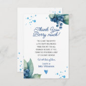 Vielen Dank, Berry Vielen Dank, Ihre Karte (Vorne/Hinten)