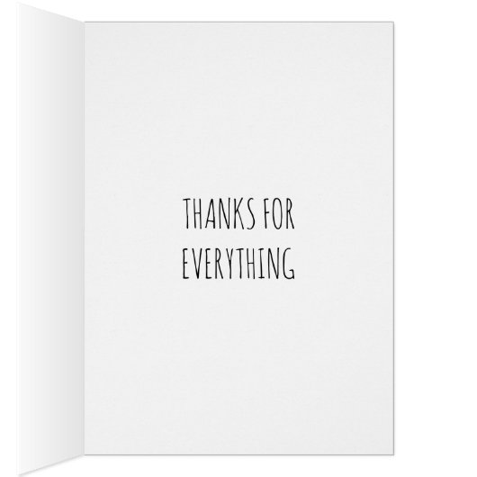 Vielen Dank, Blue and White Cloud Heart Card (Innen (Rechts))