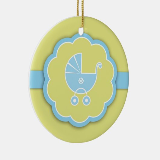 Vielen Dank Blue Baby Duwer Fevor Ornament (Rechts)