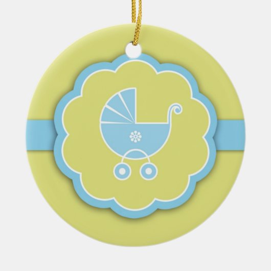 Vielen Dank Blue Baby Duwer Fevor Ornament (Vorne)