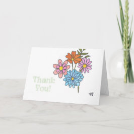 Vielen Dank, Blume 1 Karte