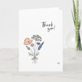 Vielen Dank, Blume 4 Karte (Vorderseite)