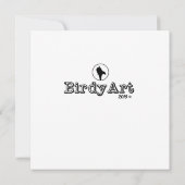 Vielen Dank, Blume Karte (Rückseite)