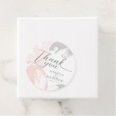 Vielen Dank Blush Sage Watercolor Geschenkanhänger (Beispiel)