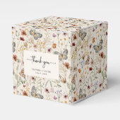 Vielen Dank, Boho Gastgeschenk Hochzeit Boxes Geschenkschachtel (Vorderseite)