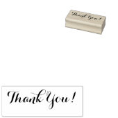 Vielen Dank, Bold Script Text Custom Personalize Gummistempel (Stempel)