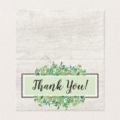 Vielen Dank Botanical Greenery Eukalyptus Wood Car (Außenseite Aufgefaltet)