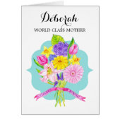 Vielen Dank, Bouquet Mother Day Card (Vorne)