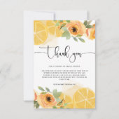 Vielen Dank, Brautparty Card Dankeskarte (Vorderseite)