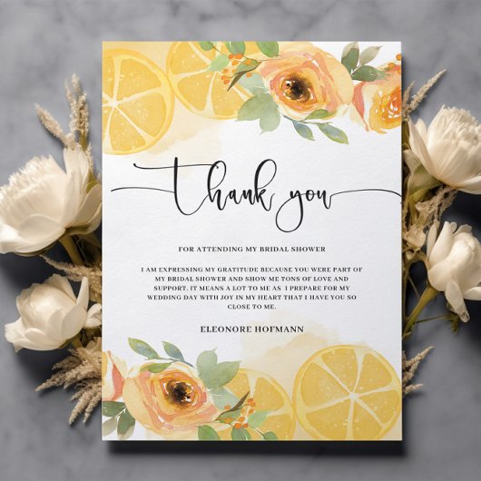 Vielen Dank, Brautparty Card Dankeskarte
