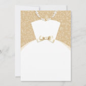 Vielen Dank, Brautparty Flat Card Dankeskarte (Rückseite)