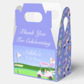 Vielen Dank Bridal Golf Brautparty Brunch Geschenkschachtel (Geöffnet)