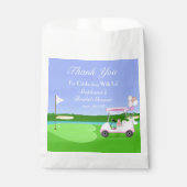 Vielen Dank Bridal Golf Brautparty Brunch Geschenktütchen (Vorderseite)