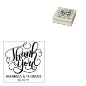 Vielen Dank Briefmarke - Hochzeit + Engagement Par Gummistempel (Stempel)