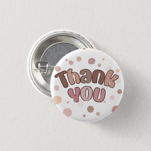 Vielen Dank Button (Vorne & Hinten)