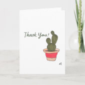 Vielen Dank, Cactus 2 Card Dankeskarte (Vorderseite)