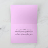 Vielen Dank Cactus Card Dankeskarte (Innenseite)