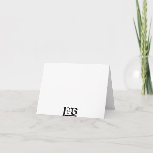 Vielen Dank, Card - Kardinal Dankeskarte (Rückseite)