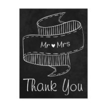 Vielen Dank Cartoon Braut und Groom Personalisiert