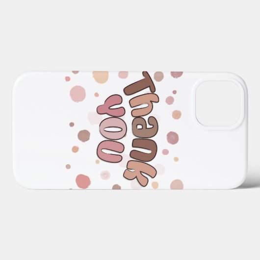 Vielen Dank Case-Mate iPhone Hülle (Rückseite (Horizontal))