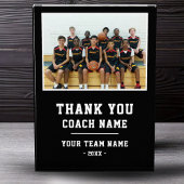 Vielen Dank Coach Card Team Name Fotoblock