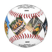 Vielen Dank Coach, Custom 6 Fotos & Teammitglieder Baseball (Vorderseite)