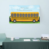 Vielen Dank Coach School Bus Custom 10 Foto Banner (Messeveranstaltung)