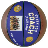 Vielen Dank Coach Team Foto Basketball (Vertikal)
