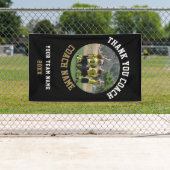Vielen Dank Coach Team Name Foto Banner (Insitu)