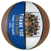 Vielen Dank Coach Team Name Foto Basketball (Vertikal)