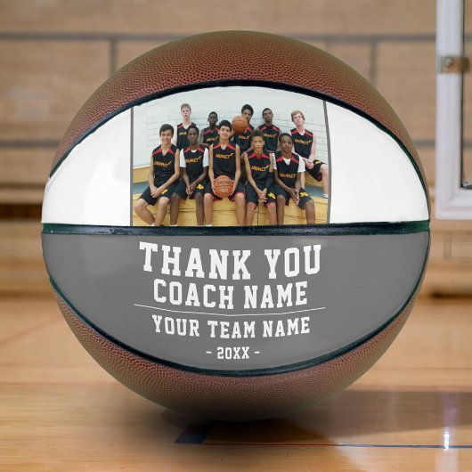 Vielen Dank Coach Team Name Foto Basketball