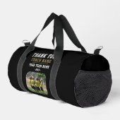 Vielen Dank Coach Team Name Foto Duffle Bag (Rechte Ecke)