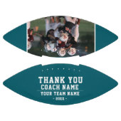 Vielen Dank Coach Team Name Foto Football (Paneele)