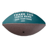 Vielen Dank Coach Team Name Foto Football (Gedreht 270)