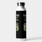 Vielen Dank Coach Team Name Foto Trinkflasche (Links)