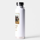 Vielen Dank Coach Team Name Foto Trinkflasche (Links)