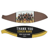 Vielen Dank Coach Team Name und Foto Basketball (Panele)