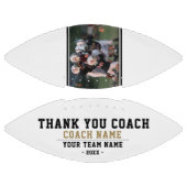 Vielen Dank, Coach Team Name und Team Foto Football (Paneele)