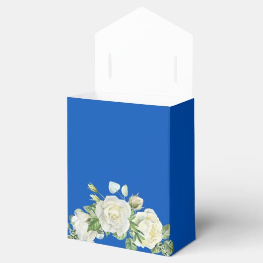 Vielen Dank, Cobalt Blue & White Geschenkschachtel (Geöffnet)