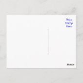 Vielen Dank Cocker Spanisch Welpe Hund Postkarte (Rückseite)