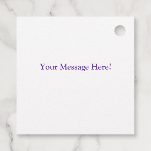 Vielen Dank, Cupcake Wertschätzung Geschenkanhänger (Rückseite)