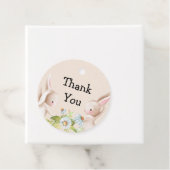 Vielen Dank, Custom Bunnies Fvor Tags Geschenkanhänger (Beispiel)