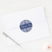 Vielen Dank, Damask Envelope Sticker Siegel (Umschlag)