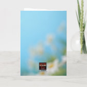 Vielen Dank - Danke Karte (Ephesianer 2:10) (Rückseite)