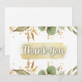 Vielen Dank Dankeskarte (Vorne/Hinten)