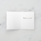 Vielen Dank Dankeskarte (Innenseite)