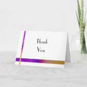 Vielen Dank Dankeskarte (Vorderseite)