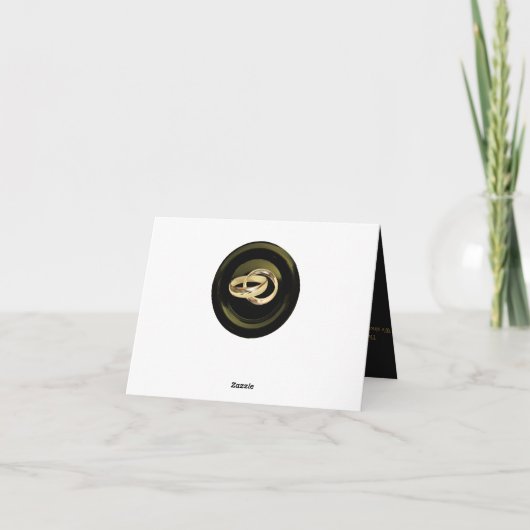 Vielen Dank. Dankeskarte (Rückseite)